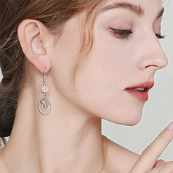 12шт 2 цвета латунные микро проложить кубический цирконий шармы&nbsp;KK-BBC0014-18