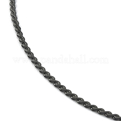 Pulseras de cadena serpentina de acero inoxidable 304&nbsp;BJEW-D020-01EB