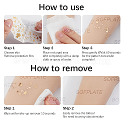 10 шт. переводные наклейки&nbsp;DIY-SP0003-65A-01