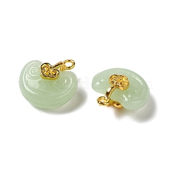 Имитация нефрита стеклянные подвески&nbsp;LS-GLAA-K065-03G