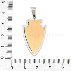 Ciondoli in acciaio inox 304&nbsp;STAS-B137-02GP