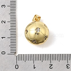 Anhänger aus Messing mit Sportmotiven&nbsp;KK-A296-09A-G