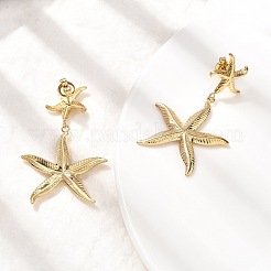 Серьги-гвоздики из нержавеющей стали 304&nbsp;EJEW-K268-43B-G