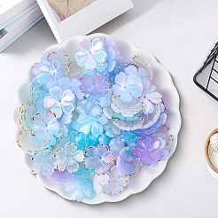 120шт 6 цвета акриловые колпачки для бусин&nbsp;OACR-BM0001-11A