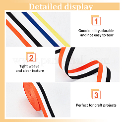 5 ruban rayé en polyester tricolore&nbsp;OCOR-PH0002-72