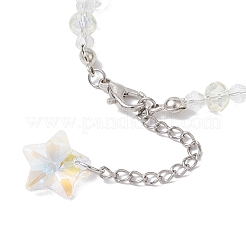 Стекло вышитый бисером браслеты BJEW-JB11415