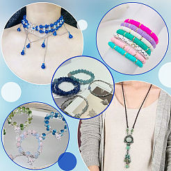 Наборы для изготовления круглых и дисковых/плоских круглых бусин своими руками&nbsp;DIY-PH0030-85B