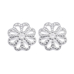 Латунные многолепестковые колпачки для бусинок KK-K253-22S