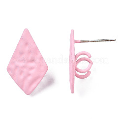 Окрашенные спрей железные серьги&nbsp;IFIN-N008-013C