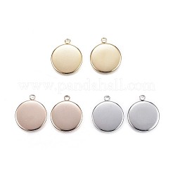 Configuración de cabujón colgante de acero inoxidable 304&nbsp;STAS-G127-13-8mm