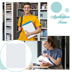 Пластиковые индексные листы-разделители для блокнотов с дисками AJEW-WH0270-719C-04