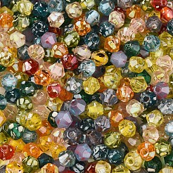 Picasso Backfarbe Glas Saatperlen Perlen&nbsp;SEED-N007-37N