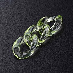 Transparentem Acryl Verknüpfung Ringe&nbsp;MACR-S373-108-B06