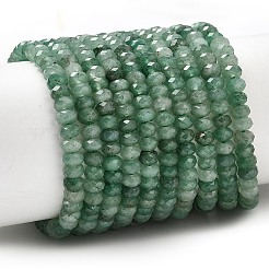 Естественный зеленый авантюрин бисер нитей&nbsp;G-G343-A02-2x4mm
