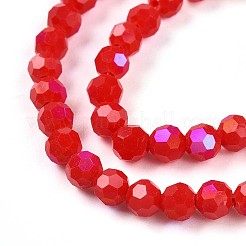 Непрозрачное стекло бисер нитей&nbsp;LS-EGLA-A035-P4mm-L03