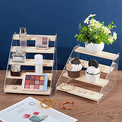 4-stöckige Acryl-Actionfiguren-Display-Riser&nbsp;ODIS-WH0027-059A