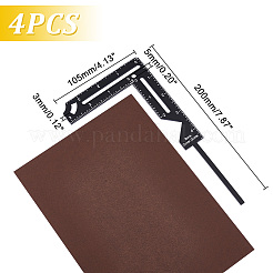 2 Satz Acryl-Buchumschlag-Anleitung&nbsp;AJEW-UN0001-93B