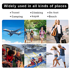 Герметичные пакеты для туалетных принадлежностей с герметичным покрытием eva top AJEW-WH0348-52