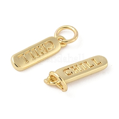 Pendentifs en laiton&nbsp;KK-L245-01G-02