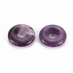 Подвески из натурального аметиста &nbsp;G-T122-66M