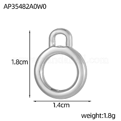 Детали застежек-тоглов из нержавеющей стали 304&nbsp;STAS-OY006-39P