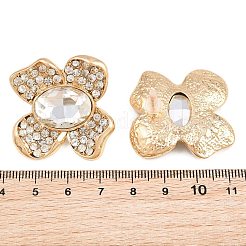 Pendientes de aleación de rhinestone para mujer&nbsp;AL-CBA6127-02G