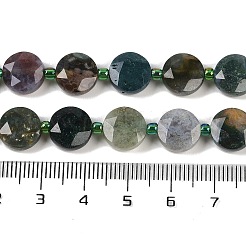 Природного индийского агата бисер нитей G-C116-A67-01