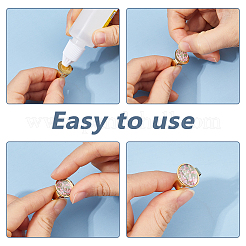DIY-Fingerring-Kits mit gemischten Formen&nbsp;DIY-DC0004-24