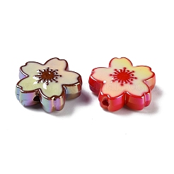 Непрозрачные акриловые бусины MACR-D029-05A