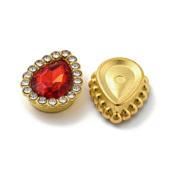 Акриловые кабошоны со стразами&nbsp;FIND-C054-02G-02