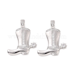 Стойки обшивки латунь микро проложить Циркон подвеску&nbsp;KK-C008-30P