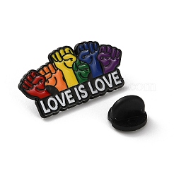 Эмалевые значки месяца гордости&nbsp;JEWB-Z048-02EB-04