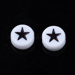 Непрозрачные акриловые бусины&nbsp;SACR-S273-50