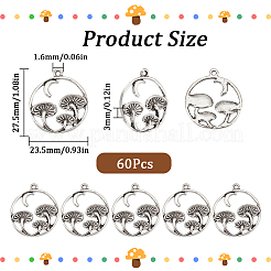 60 шт. Подвески из сплава в тибетском стиле FIND-SC0025-26