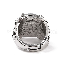 Кольца с широкой полосой из стекла драконьего глаза для мужчин&nbsp;LS-RJEW-E017-01AS-05