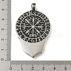 Подвески из хирургической нержавеющей стали 316&nbsp;STAS-Z073-75AS-01