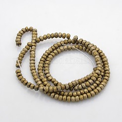 Electroplate non magnetici ematite sintetico fili di perline&nbsp;G-J208G-01