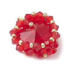 Латунь стекло кулоны&nbsp;PALLOY-MZ00981-04