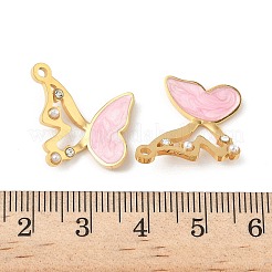 Подвески из нержавеющей стали 304 с эмалью&nbsp;STAS-U057-08G-02