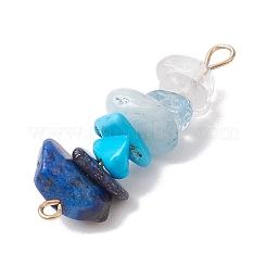 10 шт. 10 стиля смешанных подвесок-соединителей из драгоценных камней с бусинами&nbsp;PALLOY-JF02872