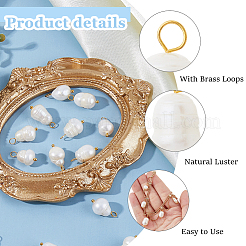 Подвески из натурального культивированного пресноводного жемчуга PALLOY-HS00002