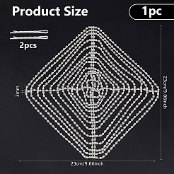 Сплав горный хрусталь оголовье&nbsp;OHAR-WH0011-63