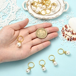 Colgantes de perlas acrílicas 15pcs&nbsp;PALLOY-YW00225