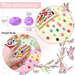 Perle di silicone ecologiche per uso alimentare&nbsp;SIL-CJC0004-06