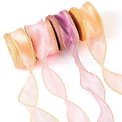 4 рулон ленты из органзы 4 цветов&nbsp;OCOR-TA0001-67