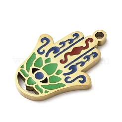 Подвески из нержавеющей стали 304 с эмалью&nbsp;STAS-I336-27G