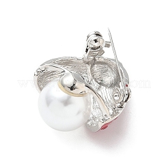 Эмалевые булавки в виде божьей коровки JEWB-M068-05P