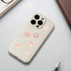 100 шт. 5 темы непрозрачные и прозрачные смоляные кабошоны&nbsp;CRES-SC0003-16