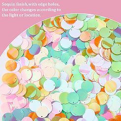 100 g 5 Farben PVC-Paillettenanhänger&nbsp;KY-CY0001-20