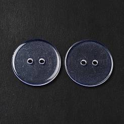 Ronde lucide bouton de chemise 2-trou&nbsp;BRB1B3L